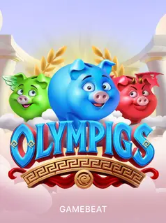 Olympigs humorvoller Slot mit olympischen Schweine-Athleten und Freispielen